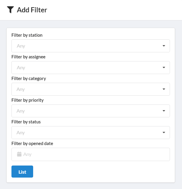 Add Filter